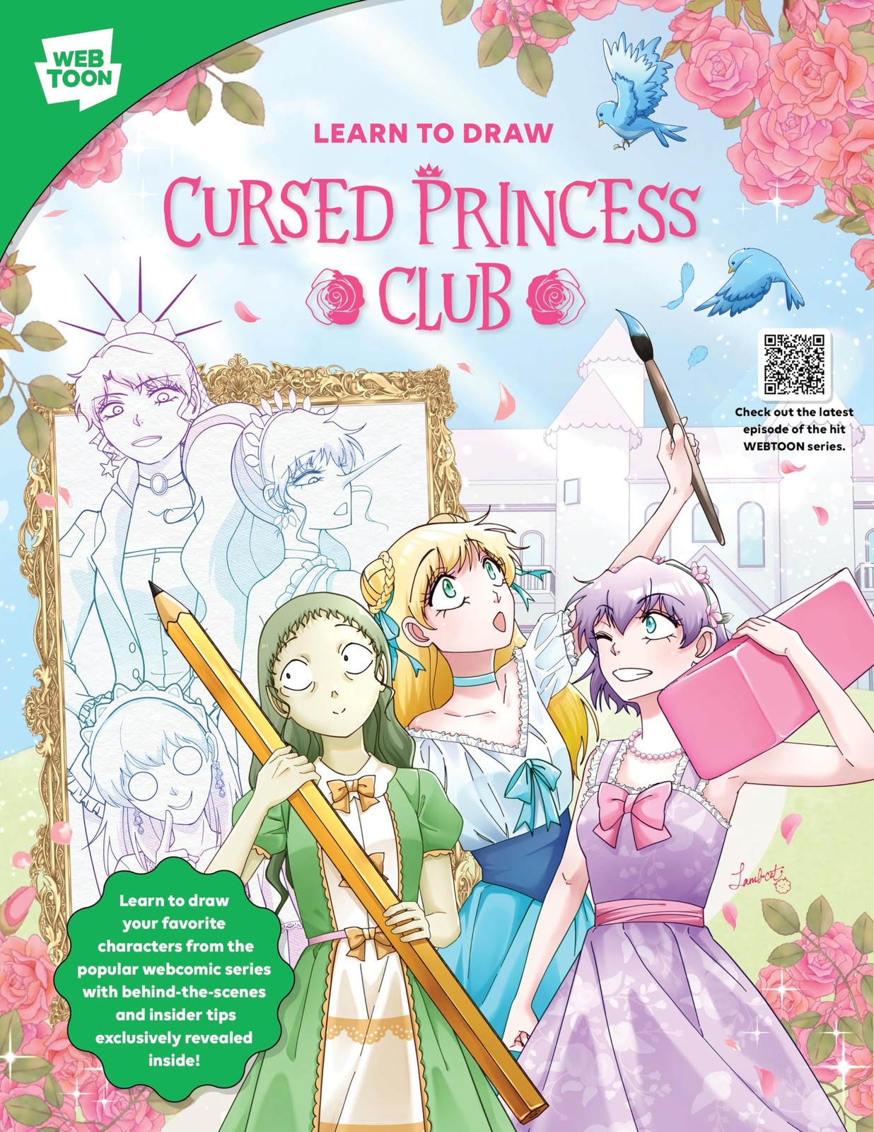 Learn to Draw Cursed Princess Club - Walter Foster - Paperback - New