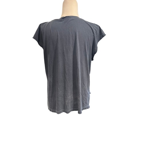 Mother Denim T-Shirt "HECK" Distressed Graphic - Größe ca. S/M - Bild 2 von 4