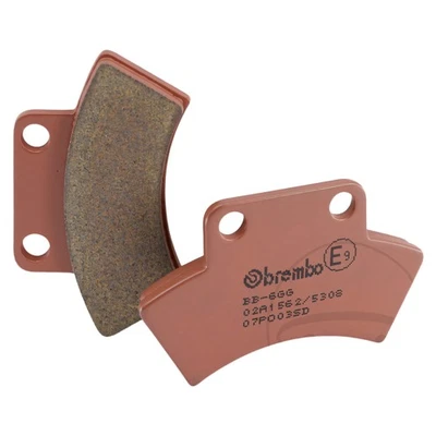 Plaquettes frein Brembo 07PO03SD fritté arrière avec homologation Polaris Big Bo - Photo 1/3