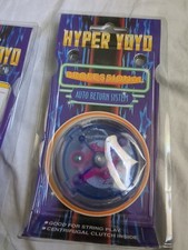 Vtg 1998 Hyper Yoyo Pro Spinner Professional Auto Return System Clear