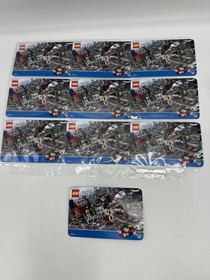 LEGO City 60057 30002 40175 x2 Camper Van Police Boat Storyboard-  100% Complete