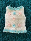 Vintage Barbie FRANCIE #1284 MISS TEENAGE BEAUTY Lace BLOUSE / TOP - EXC (1967)