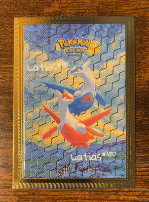 Latios & Latias Gold Holo Non-TCG Safari 2.0 BOX HIT  Textured Pokemon Card