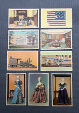Vintage Smithsonian Institution Postcards UNPOSTED-Lot of 9 Lion Flag Plane