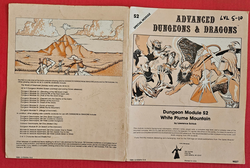 Lot of 2 AD&D Adventure Modules - Tomb of Horrors & White Plume Mountain - Picture 12 of 19
