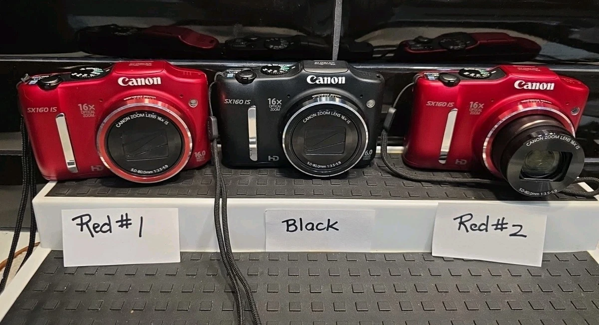 Canon PowerShot SX160 IS Image Stabilization Digital Cameras for