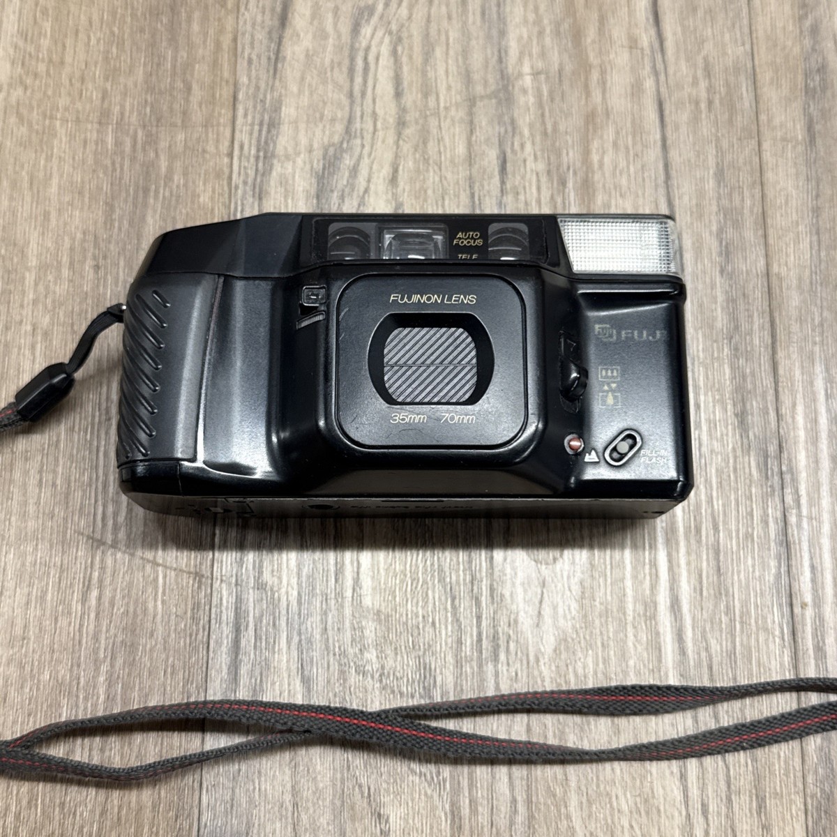 Fuji DL-400 Tele QD Auto Focus 35-70 Lens 35mm Film Camera Point