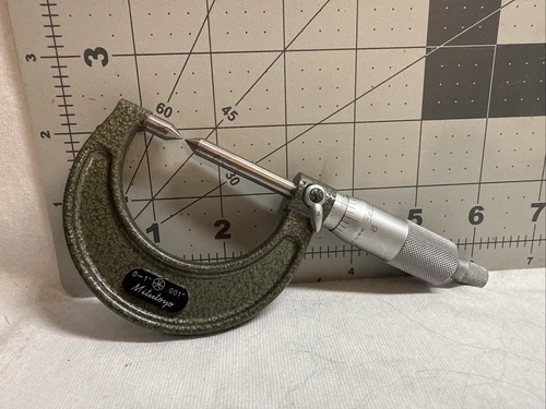 Mitutoyo 0" to 1" Outside Point Micrometer - 60 Degree -  No. 112-369 