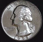 1959-D 25C Washington BU 90% Silver 26stt0204-9