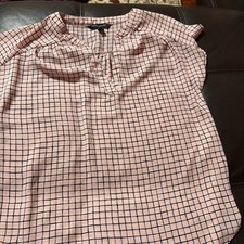 Banana Republic Pink Short Sleeve Top Size S
