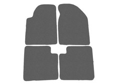 Velour Automatten für Mazda 323 BG IV 5t 1989-1994, Graphit x14 Rand