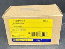 BRAND NEW Square D 9001BW76Y Series C Pendant Enclosure Start Stop Station