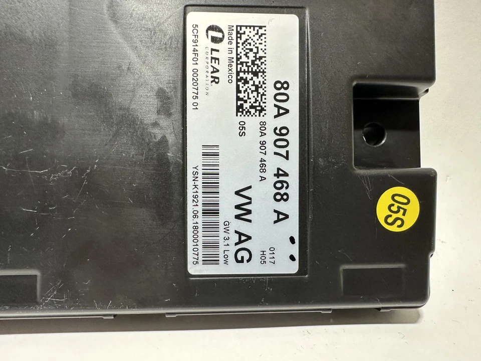 2018-2023 AUDI A4 A5 S5 Q5 Q7 - Can-Bus Gateway Control Module OEM 80A907468A - Image 4 of 4