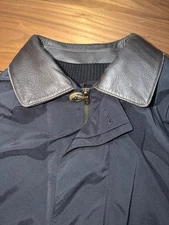 Loro Piana Horsey® Jacket Men’s Large – 3/4 Length, Storm System DK NAVY $5200