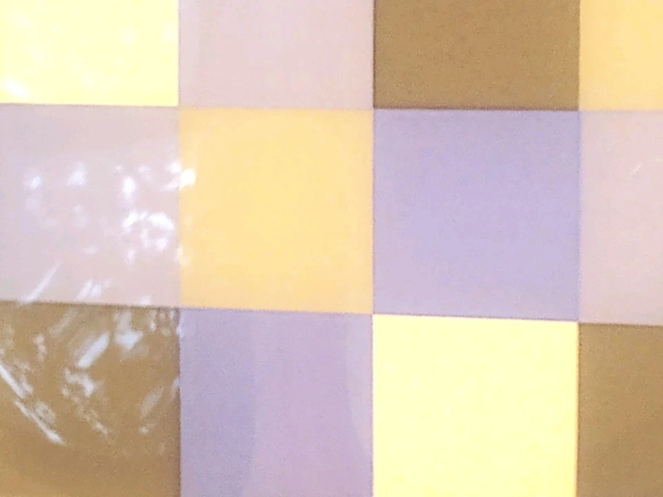 Клетчатая пластина Rosenthal Home Design синяя, серая и белая 13,5x13,5 - Изображение 2 из 3