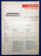 NordMende Service information Manual / HiFI 7...