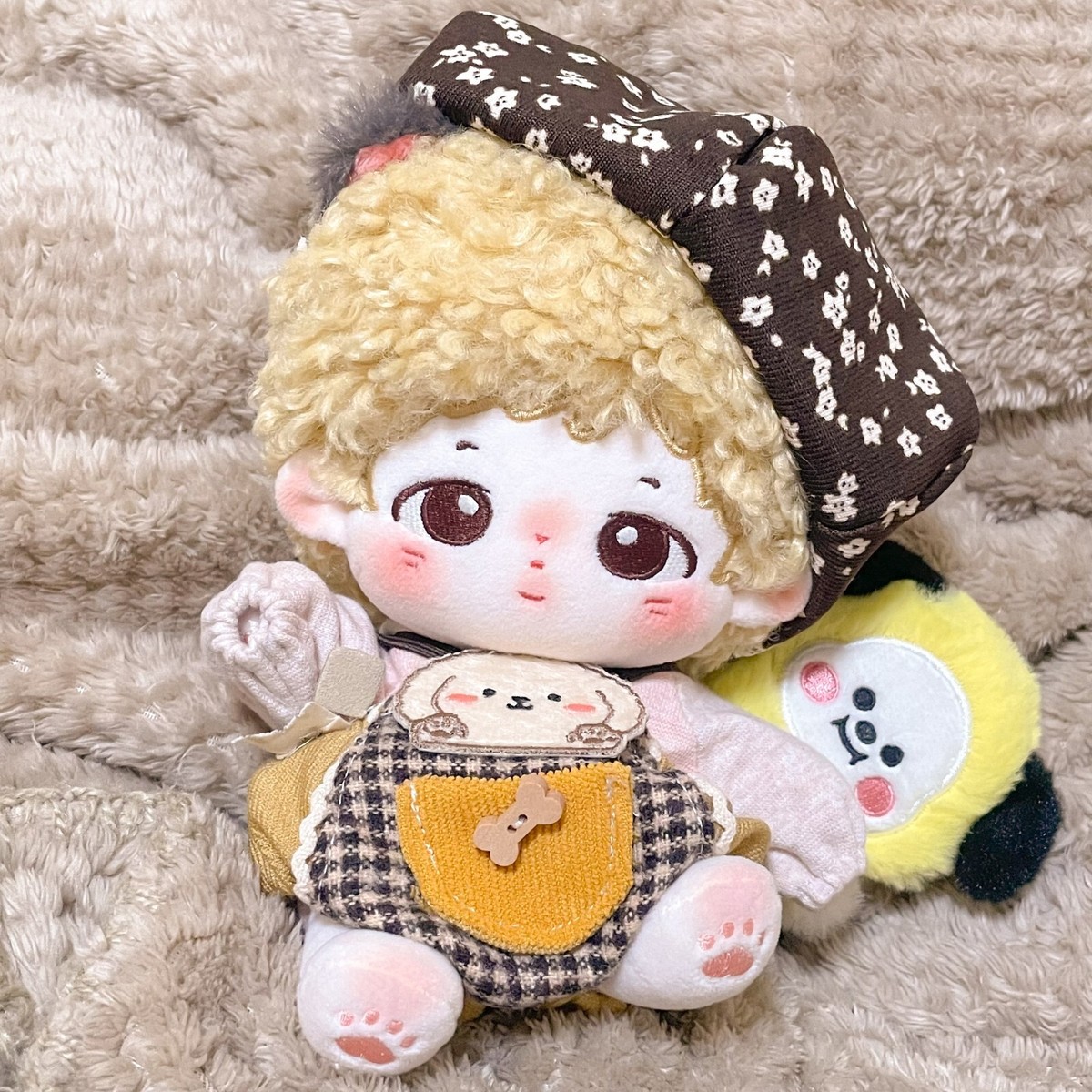 防弾少年団(BTS) - おもち 20cm Kpop Bangtan Boys Plushies Baby Cute JIMIN Doll Stuffed
