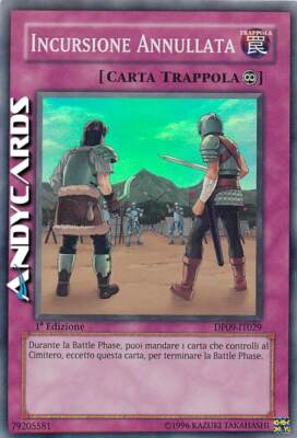 ABGEBROCHENER RAID   (Scrubbed Raid)   Super R   DP09 IT029   1Ed   Yugioh!