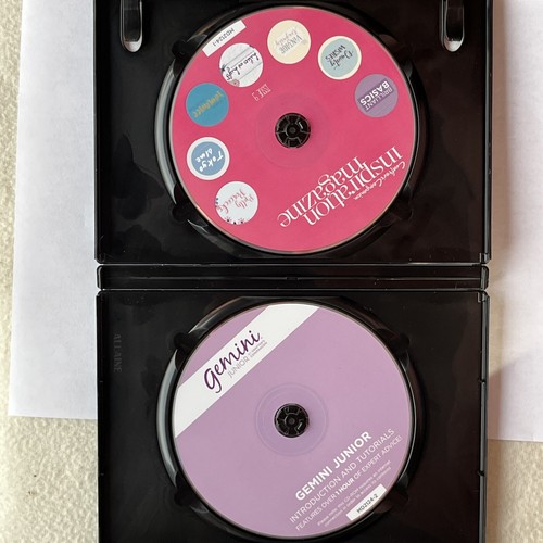 2 Craft CDs Gemini Junior, Crafter’s Companion Inspiration Magazine 9 Media - Picture 8 of 10