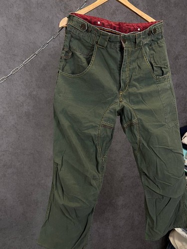 Pantalones de streetwear japoneses hilados en anillos - Imagen 3 de 8