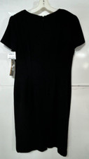 Donna Ricco NEW York  "Little Black Dress"  Lined Size 16  NWT Imported Fabric