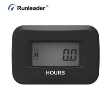 Acdc 5v To 277v Digital Snap-in Hour Meter For Lawn Mower Motorcycle Chainsaw