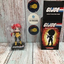 G.I. GI Joe Scarlett Collectible Figure Loot Crate 2021 Statue NIB Retro Vinyl