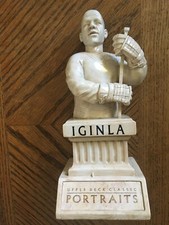 2002-03 UD Classic Portraits Jarome Iginla Calgary Flames MiniBust Statue Boxed