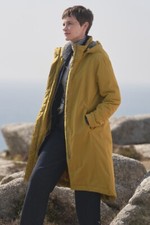 Seasalt Women's Coat - Yellow Janelle Waterproof Coat - Regular - Oak