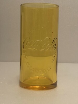 Coca Cola Mc Donald´s Mcs Gläser Glas Limited Edition 2019 gelb transparent