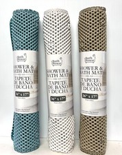 Deluxe Bathtub mat non-slip, Soft Foam with suction cups. 36x17. 3 Color Select