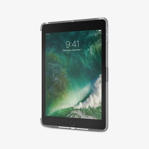Tech21 Impact Case for iPad (6th Gen.) 9.7” 2018 Transparent Shell, Frost Clear - Picture 5 of 8