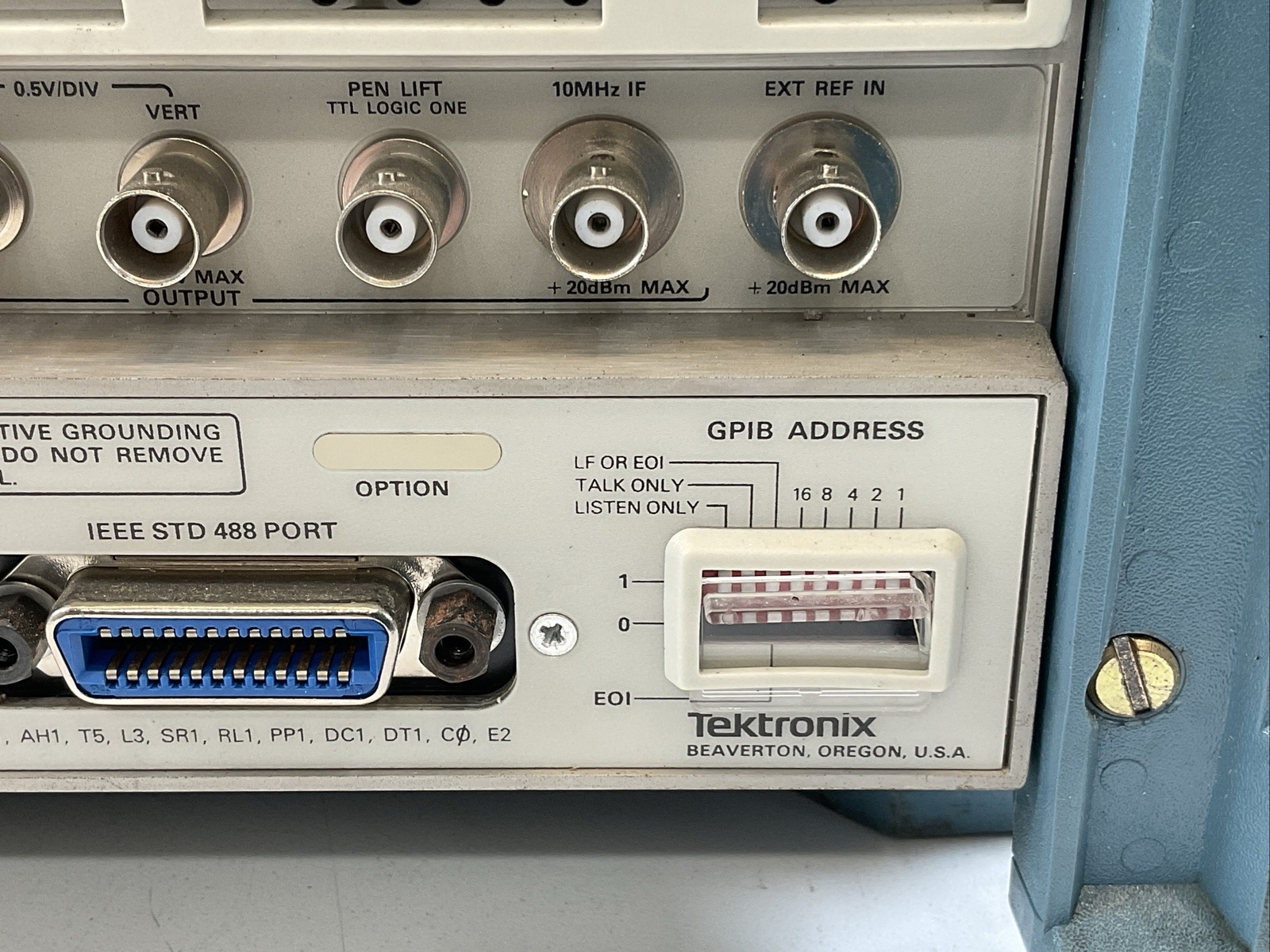 Tektronix 492BP Programable Spectrum Analyzer Repair eBay