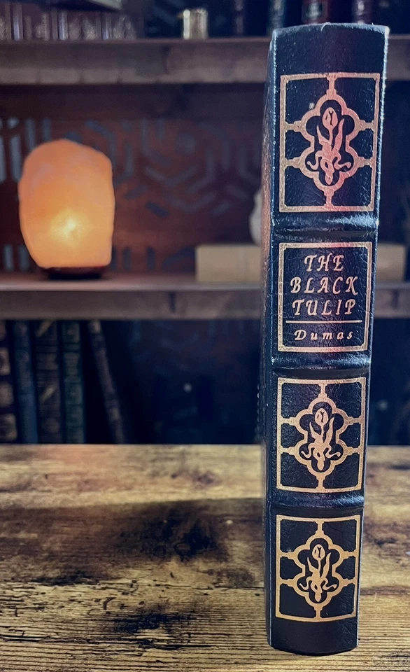 The Black Tulip by Alexandre Dumas Easton Press Rare, Beautiful, Leather Bound! Foto 4 de 4