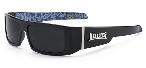 Gafas de sol BANDANA LOCS Hardcore Gangster Lowrider Cholo Biker Diseñador - Imagen 11 de 17
