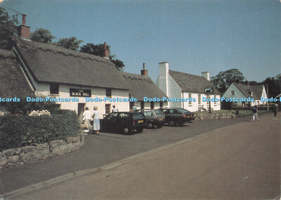 D015078 Etal Village. Ford und Etal Kombis. Northumberland. The Black Bull. Nor