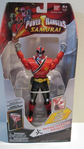 New Power Rangers Samurai Armor Morphin Red Ranger 2011