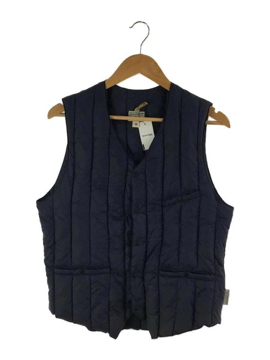 Rocky Mountain Featherbed Six Month Down Vest Navy Nylon Size 38 Used From  Japan | eBay