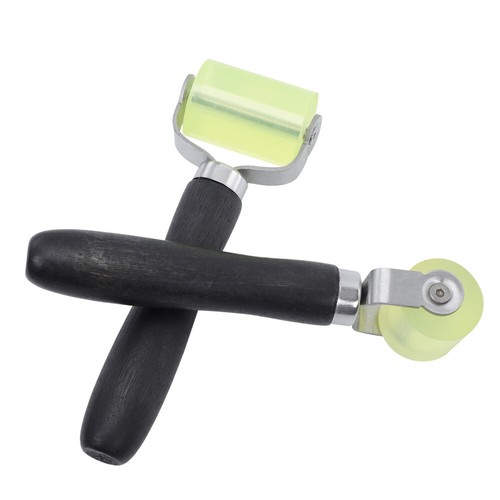 2 Pcs Flattening Roller Wallpaper Smoothing Tool Scroll Wheel Refit - Bild 8 von 12
