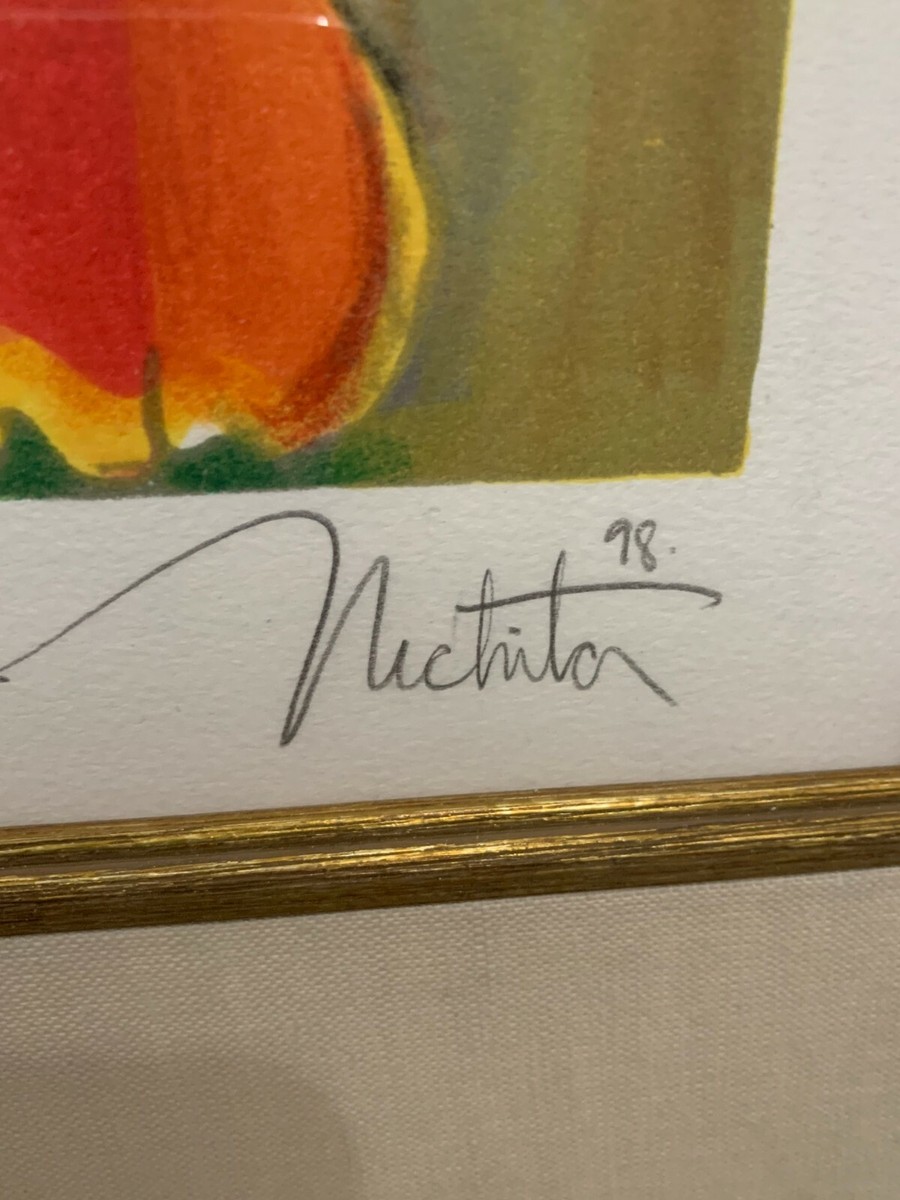 Alexandra Nechita、Healing Efforts、希少画集画 Alexandra Nechita、Healing Efforts、希少画集画 Alexandra