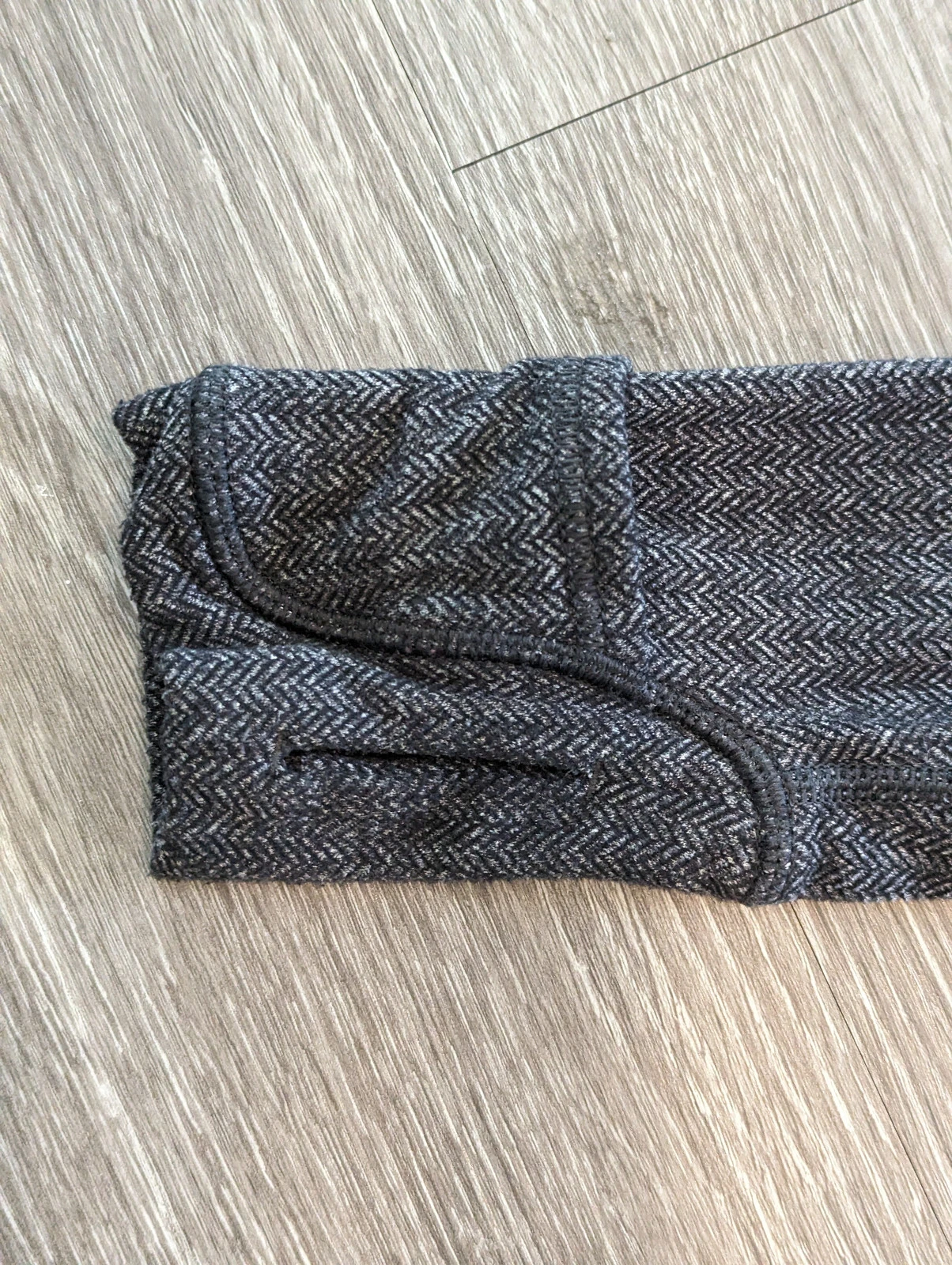 lululemon 1/2 zip long sleeve herringbone 