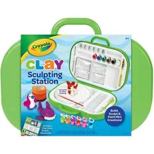 Crayola Clay Sculpting Station, Art Set, Creative Toys