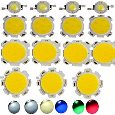 10-100X SMD LED COB Chip 7W 5W 3W 1W High Power Beads Light 8 Colors Warm Lamp