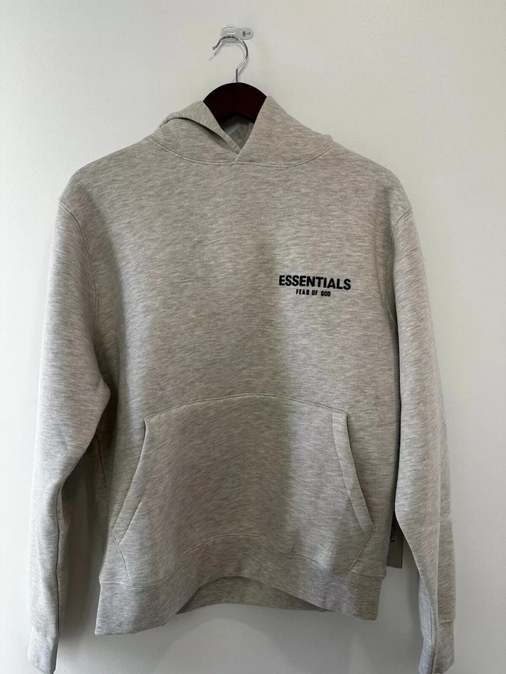 Sudadera con capucha Fear of God Essentials avena oscura SS22 Foto 2 de 4