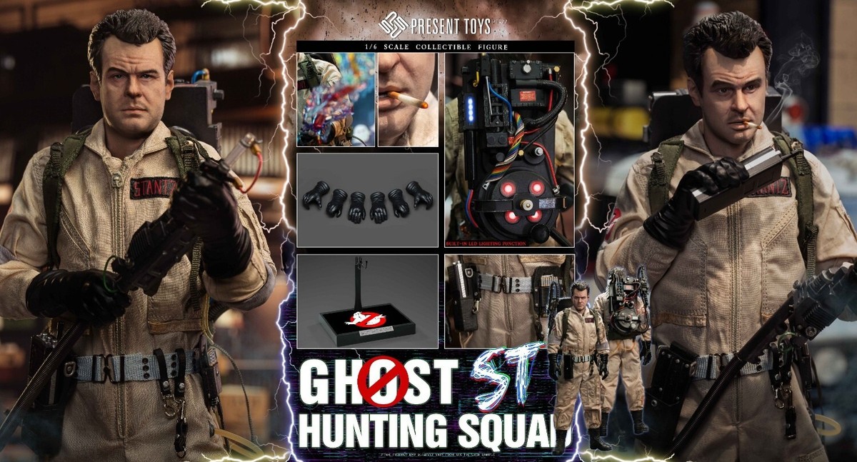 In Stock PRESENT TOYS PT-sp77 1/6 Ghostbusters 12