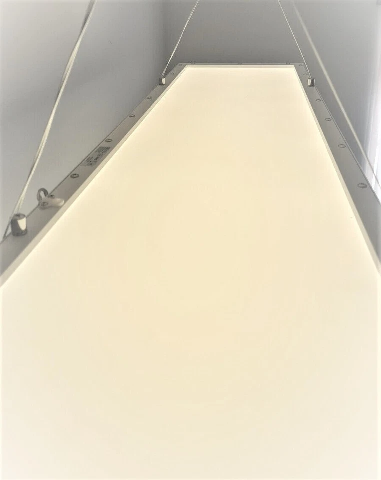 2er Set LED Pendelleuchte Panel 120x30 DALI dimmbare Büroleuchte Hängelampe KNX - Bild 4 von 4