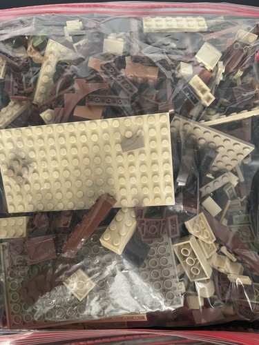 Lego Lot 12 Lb 12 Oz Brown Shades Star Wars Lord Rings Genuine Clean Collection - Picture 3 of 14