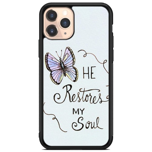 Faith He restores my soul For Samsung A15 A16 S23 S24 S25 Ultra FE Friendly Case - 第 3/25 張圖片