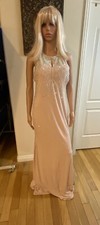 Soft Pink JOVANI PROM/PAGEANT/FORMAL DRESS/GOWN SIZE 10 With Crystals Rt$550
