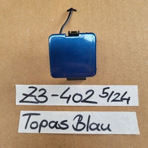 BMW Z3 Roadster Klappe  Stoßstange vorne Verkleidung Abschleppöse 8397402 Blau